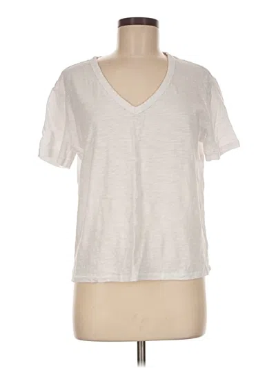 Pre-owned Arizona Jean Company Short Sleeve T-shirt In Ivory