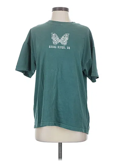 Pre-owned Arizona Jean Company Short Sleeve T-shirt In Teal