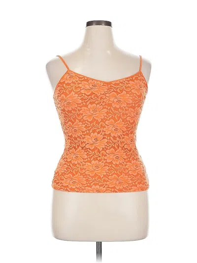 Pre-owned Arizona Jean Company Sleeveless Top In Orange
