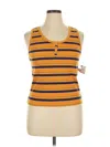 Arizona Jean Company Sleeveless Top In Orange