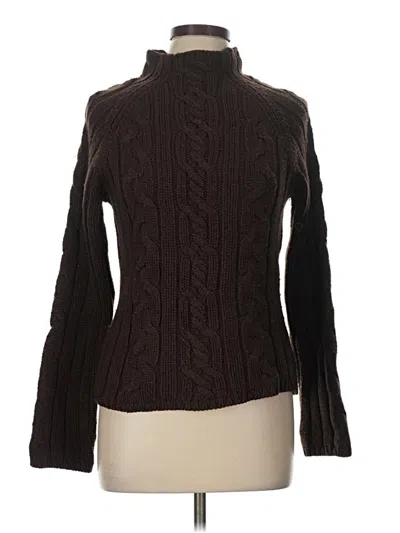 Pre-owned Arizona Jean Company Turtleneck Sweater In Brown