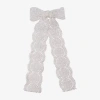 Arizona Lace Hair Bow In White