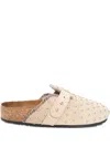 Arizona Love Joe Stud-embellished Slip-on Mules