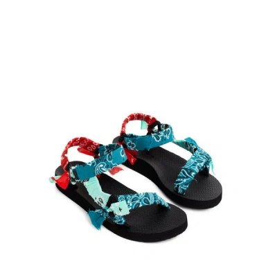 Arizona Love Bandana Sandals In Multi