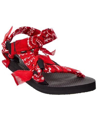 Arizona Love Trekky Bandana Sandal In Red