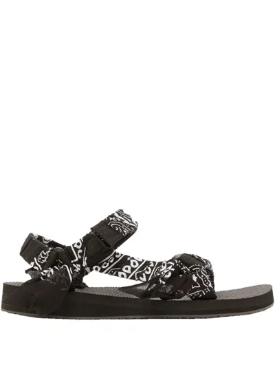 Arizona Love Trekky Bandana Sandals In Black