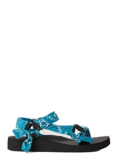 Arizona Love Bandana Trekky Sandals In Blue