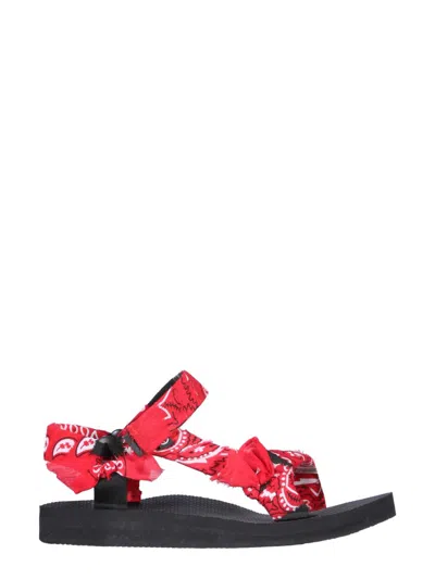 ARIZONA LOVE TREKKY PAISLEY PRINT SANDALS