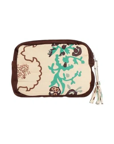 Arizona Love Woman Handbag Beige Size - Cotton, Cowhide In Neutral