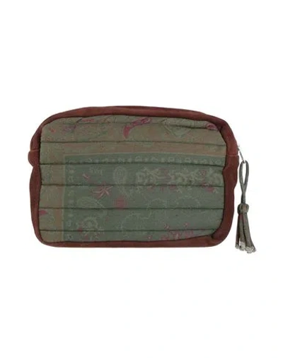 Arizona Love Woman Handbag Dark Green Size - Cotton, Cowhide