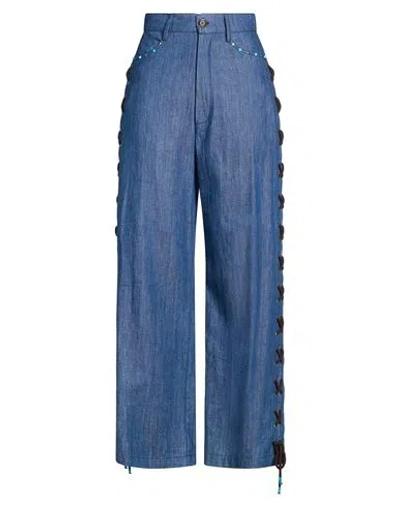 Arizona Love Woman Jeans Blue Size 1 Cotton