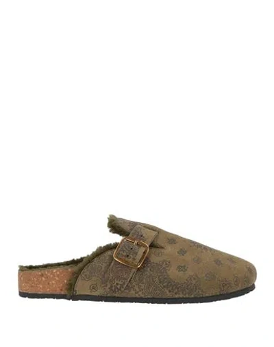Arizona Love Woman Mules & Clogs Military Green Size 9 Leather