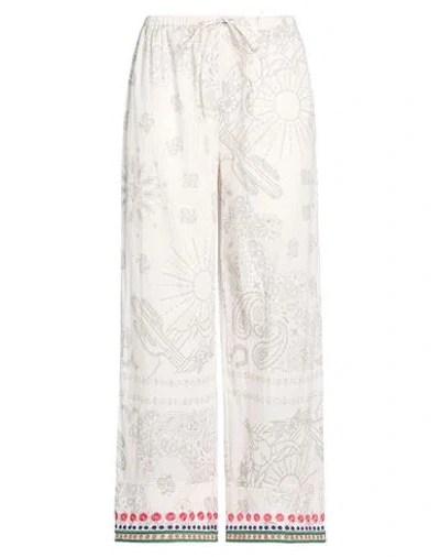 Arizona Love Woman Pants White Size 2 Cotton