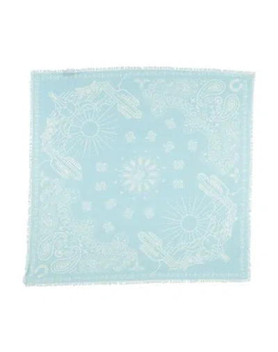 Arizona Love Woman Scarf Sky Blue Size - Cotton In Gray