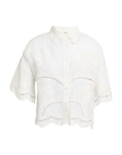 Arizona Love Woman Shirt White Size 3 Cotton