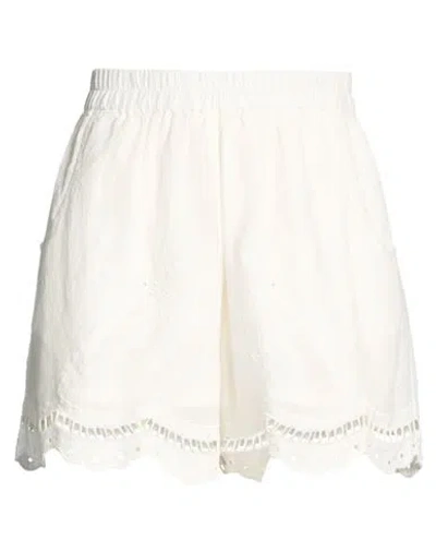 Arizona Love Woman Shorts & Bermuda Shorts White Size 3 Cotton, Polyester