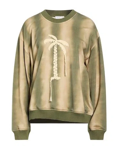 Arizona Love Woman Sweatshirt Green Size M/l Cotton, Polyester