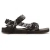 ARIZONA LOVE WOMEN'S TREKKY SANDAL IN BLACK BANDANA