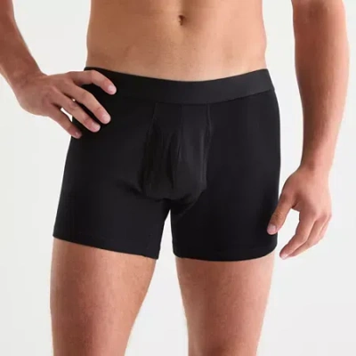 Arizona Mens 3 Pack Boxer Briefs 379140 In Black
