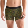 Arizona Mens 3 Pack Boxer Briefs 379140 In Green