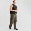 Arizona Mens Adjustable Waist Loose Fit Big And Tall Cargo Pant In Green