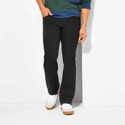 Arizona Mens Advance Flex 360 Athletic Taper Fit Jean In Black