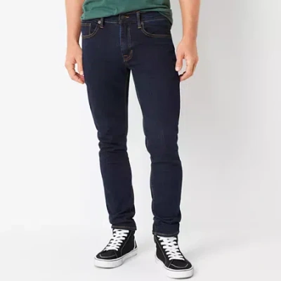 Arizona Mens Advance Flex 360 Skinny Fit Jean In Blue