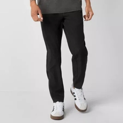 Arizona Mens Athleisure Track Pant In Black