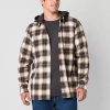 Arizona Mens Big And Tall Hooded Flannel In Multi