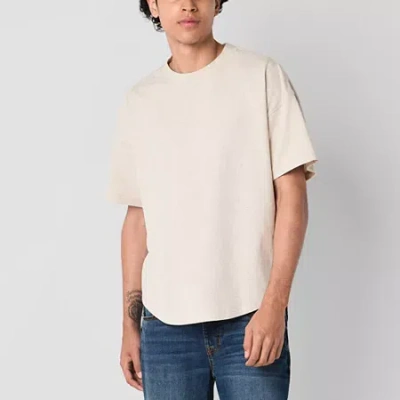 Arizona Mens Curved Hem Boxy Fit T-shirt In Animal Print