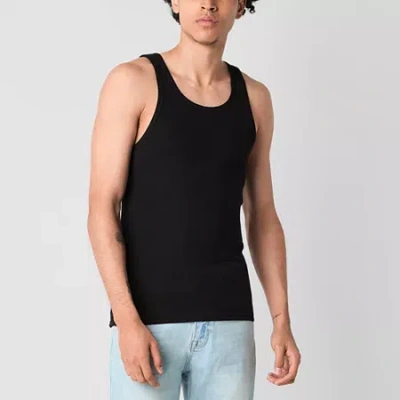 Arizona Mens Ribbed Tank Top In Multi