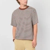 Arizona Mens Short Sleeve Boxy Fit Stripe T-shirt In Multi