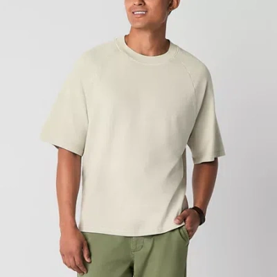 Arizona Mens Short Sleeve Boxy Fit Terry T-shirt In Animal Print