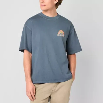 Arizona Mens Short Sleeve Graphic T-shirt In Blue