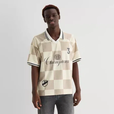 Arizona Mens Short Sleeve Jersey In Neutral