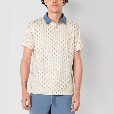 Arizona Mens Short Sleeve Polo Shirt In Multi