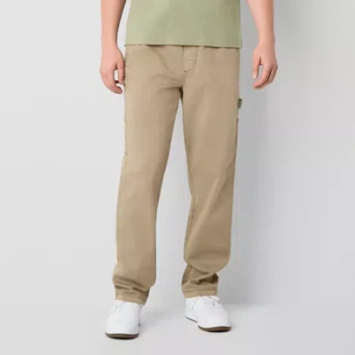 Arizona Mens Straight Fit Pull-on Pant In Multi