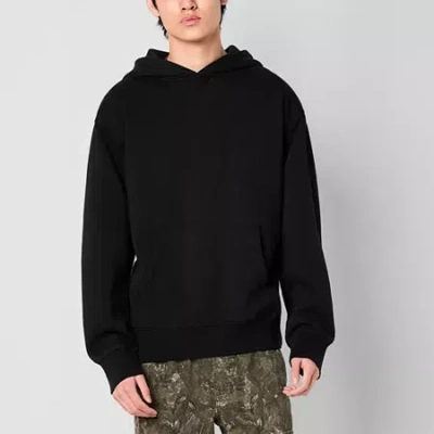 Arizona Mens Super Soft Fleece Hoodie In Animal Print