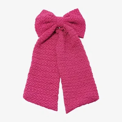 Arizona Pink Textured Hair Bow