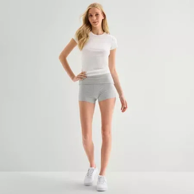 Arizona Womens 2 1/2" Juniors Bike Short In Gray