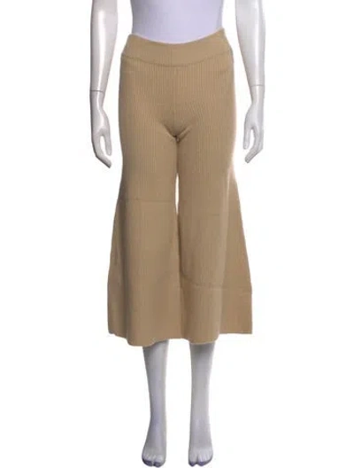 Pre-owned Arje Flared Pants In Neutrals