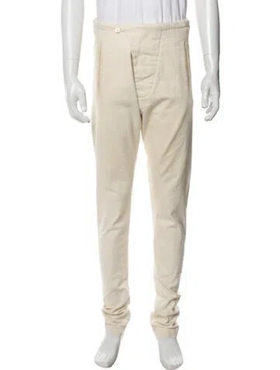 Pre-owned Arje Skinny Leg Pants In Neutral