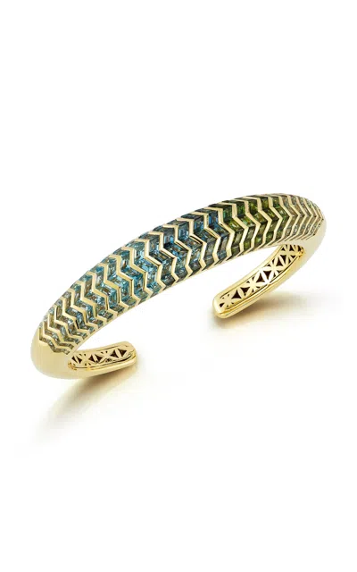 Ark 18k Yellow Gold Awakenings Cuff In Ecstasy