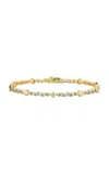 Ark 18k Yellow Gold Awakenings Tennis Bracelet In Water