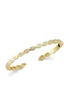 Ark 18k Yellow Gold Dreamscapes Cuff In Diamond
