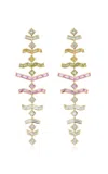 Ark 18k Yellow Gold Vibrations Earrings In Wildflower