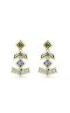 Ark 18k Yellow Gold Vibrations Mini Earrings In Ecstasy