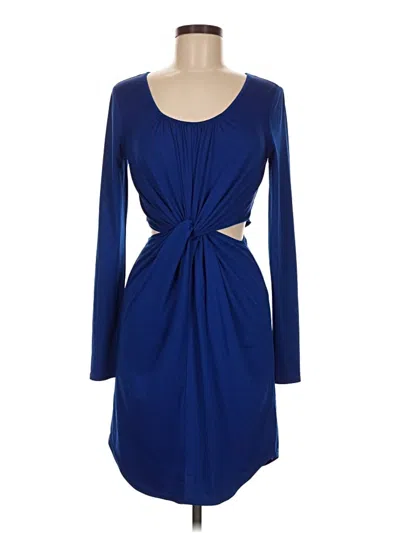 Pre-owned Ark & Co. Casual Dress In Blue