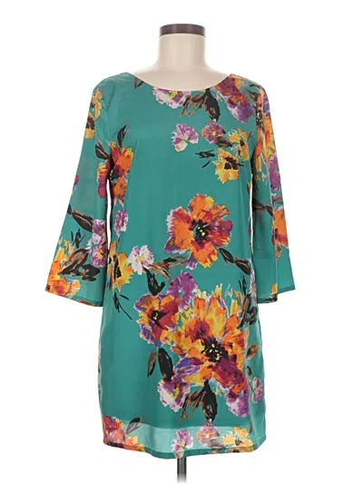 Pre-owned Ark & Co. Casual Dress In Blue