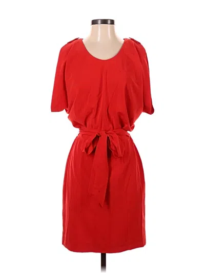 Pre-owned Ark & Co. Casual Dress In Red